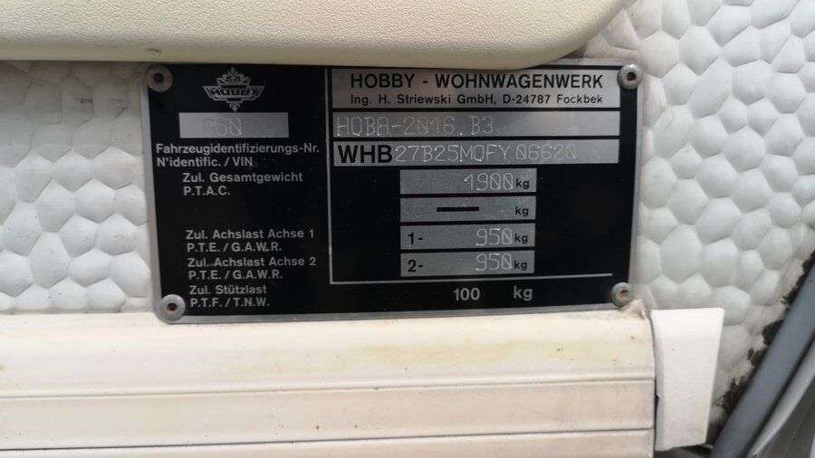 HOBBY 27 caravan te koop bij opbod - Photo 35