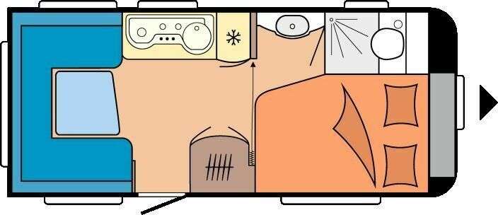 HOBBY Excellent 460 UFe caravan - Photo 2