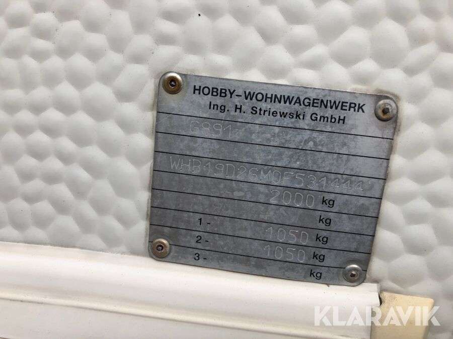 HOBBY Prestige 720 caravan te koop bij opbod - Photo 34