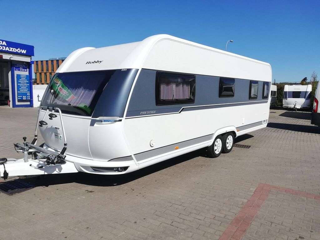 Nieuw HOBBY 660 WFC Prestige, AC, heating Truma!!! caravan